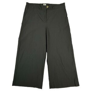 Anne Klein Stretch Black Capri Size 12 Dress Pants